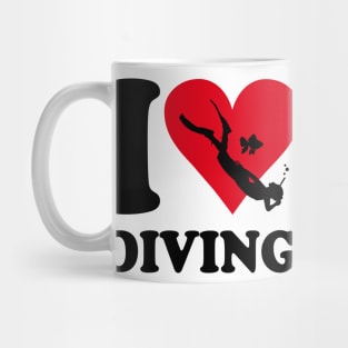 Love diving Mug